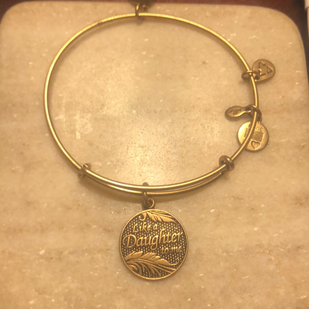 Alex and Ani Like a daughter bangle